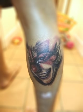 Tatuaje N#15 payaso