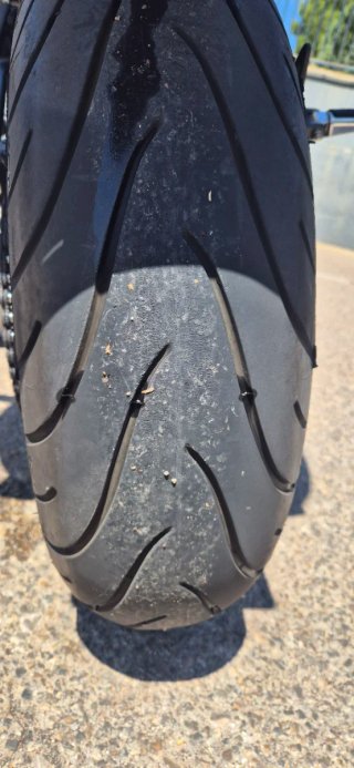 Yamaha FZ6 S2 Plata con Baúl