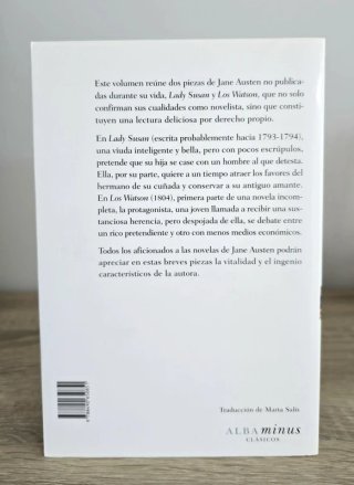 Lady Susan & Los Watson de Jane Austen