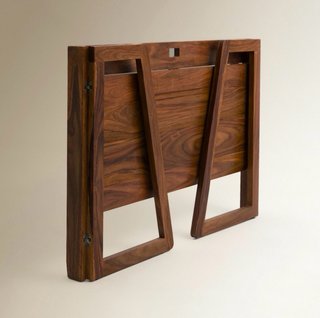 Escritorio plegable de madera