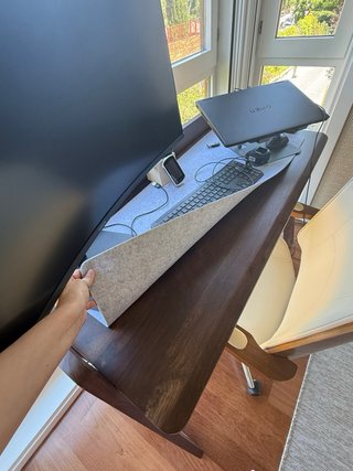Escritorio plegable de madera