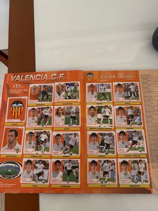 Álbum cromos Liga 07-08