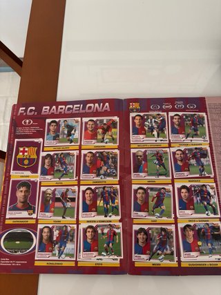 Álbum cromos Liga 07-08