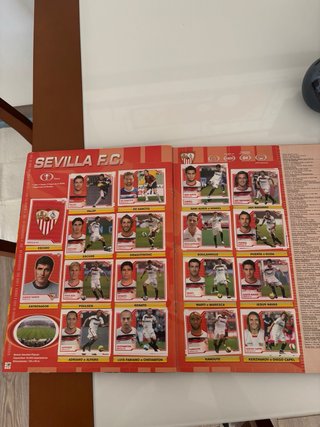 Álbum cromos Liga 07-08