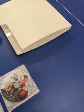 Consola PS3 Slim Blanca + Juegos