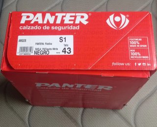 Zapatos de seguridad Panter negros