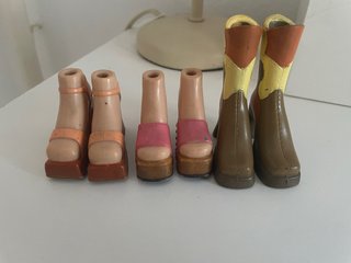 3 Paia di Scarpe Bratz da Collezione
