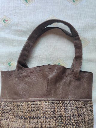 Bolsa hecha a mano