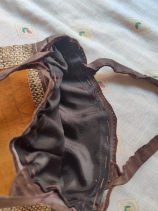 Bolsa hecha a mano