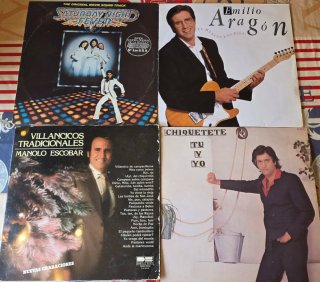 Lote Vinilos Sting, The Jacksons, Dire Straits, Be