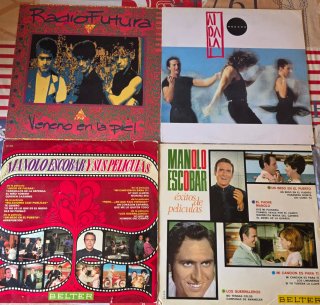 Lote Vinilos Sting, The Jacksons, Dire Straits, Be
