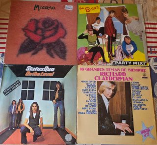 Lote Vinilos Sting, The Jacksons, Dire Straits, Be