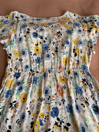 Abito corto fantasia fiori