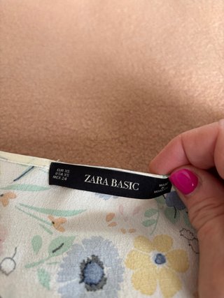 Abito corto fantasia fiori