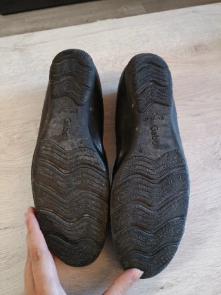 Manoletinas Gabor Negro Talla 43