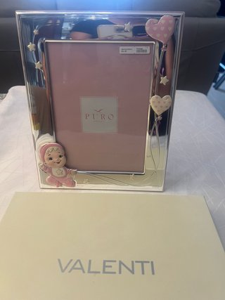 Moldura Infantil Puro Argenti Prata Laminada 13x27