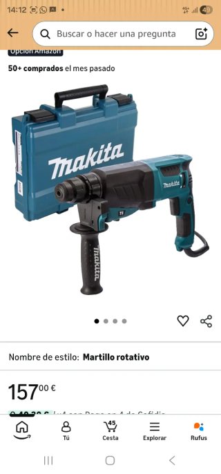 Taladro percutor Makita HR2230