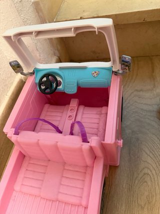 Autocaravana Barbie Rosa