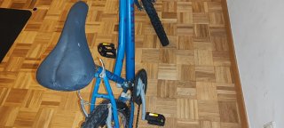 Bicicleta infantil 24 pulgadas azul