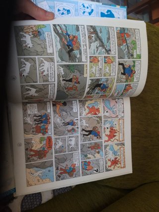 Comic TINTIN EN EL TIBET tapa dura