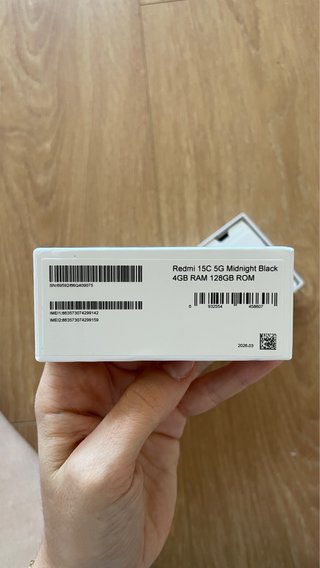 Xiaomi Redmi 15C 5G 128GB Negro