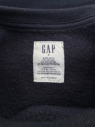 Sudadera Gap Azul Original