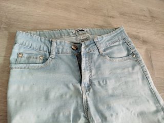 Pantalón Pirata Vaquero Forever 21 Talla M