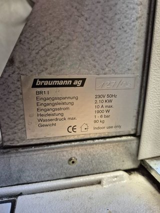 Máquina de café Braumann BR1