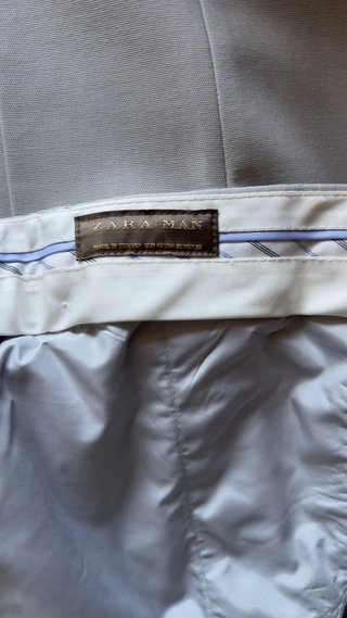 Traje Zara Gris