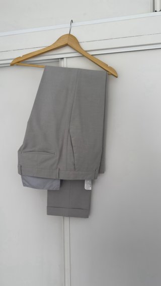 Traje Zara Gris
