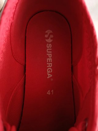 Zapatillas Superga Rojas