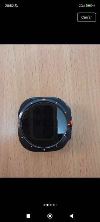 Samsung Galaxy Watch Ultra - Negro y Naranja