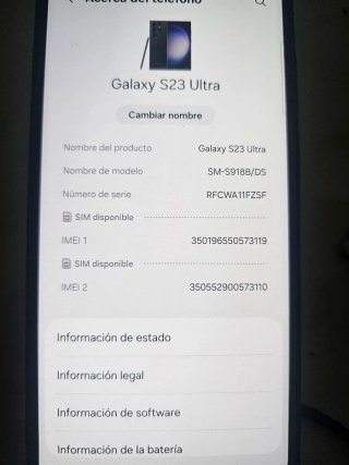 Samsung Galaxy S23 Ultra- 256GB