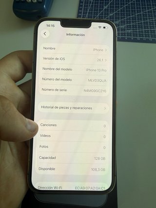 iPhone 13 Pro 100% batteria Oro Perfetto
