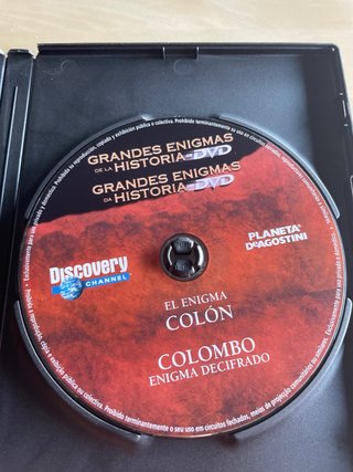 DVD El Enigma Colón Discovery Channel