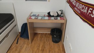 Cama nido con 2 colchones y mesa