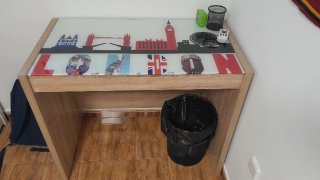 Cama nido con 2 colchones y mesa