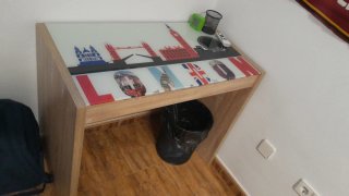 Cama nido con 2 colchones y mesa