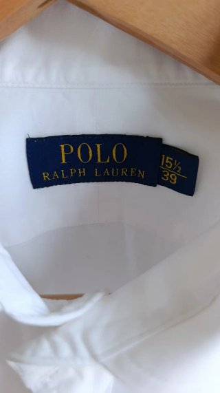 Camisa Polo Ralph Lauren Blanca Talla M