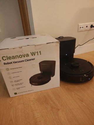 Aspiradora Robot Cleanova W11 Negra