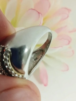Anillo Plata 925 Circonitas Baguette Multicolor