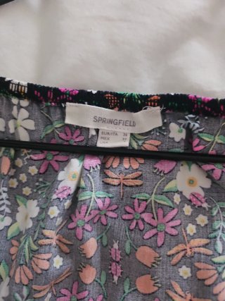 Mono Springfield estampado floral