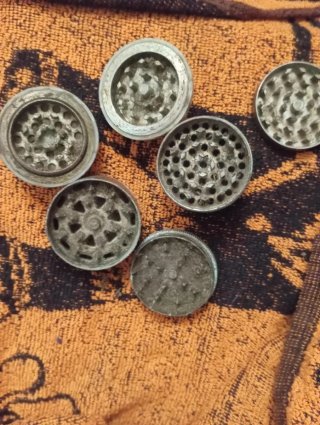 Lote 3 Molinillos Metálicos Vintage