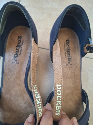 Sandalias Dockers Mujer Azul