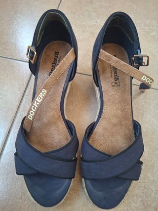 Sandalias Dockers Mujer Azul