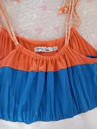 Vestido largo Bershka de tirantes talla XS S 34 36