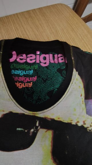 Jersey Desigual Multicolor Estampado Mujer