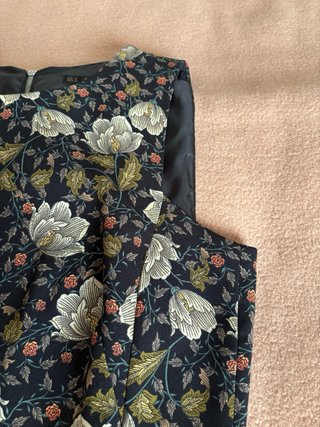 Abito corto fantasia fiori