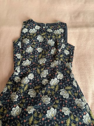Abito corto fantasia fiori