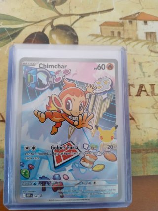 Chimchar first partner Carta Pokémon
